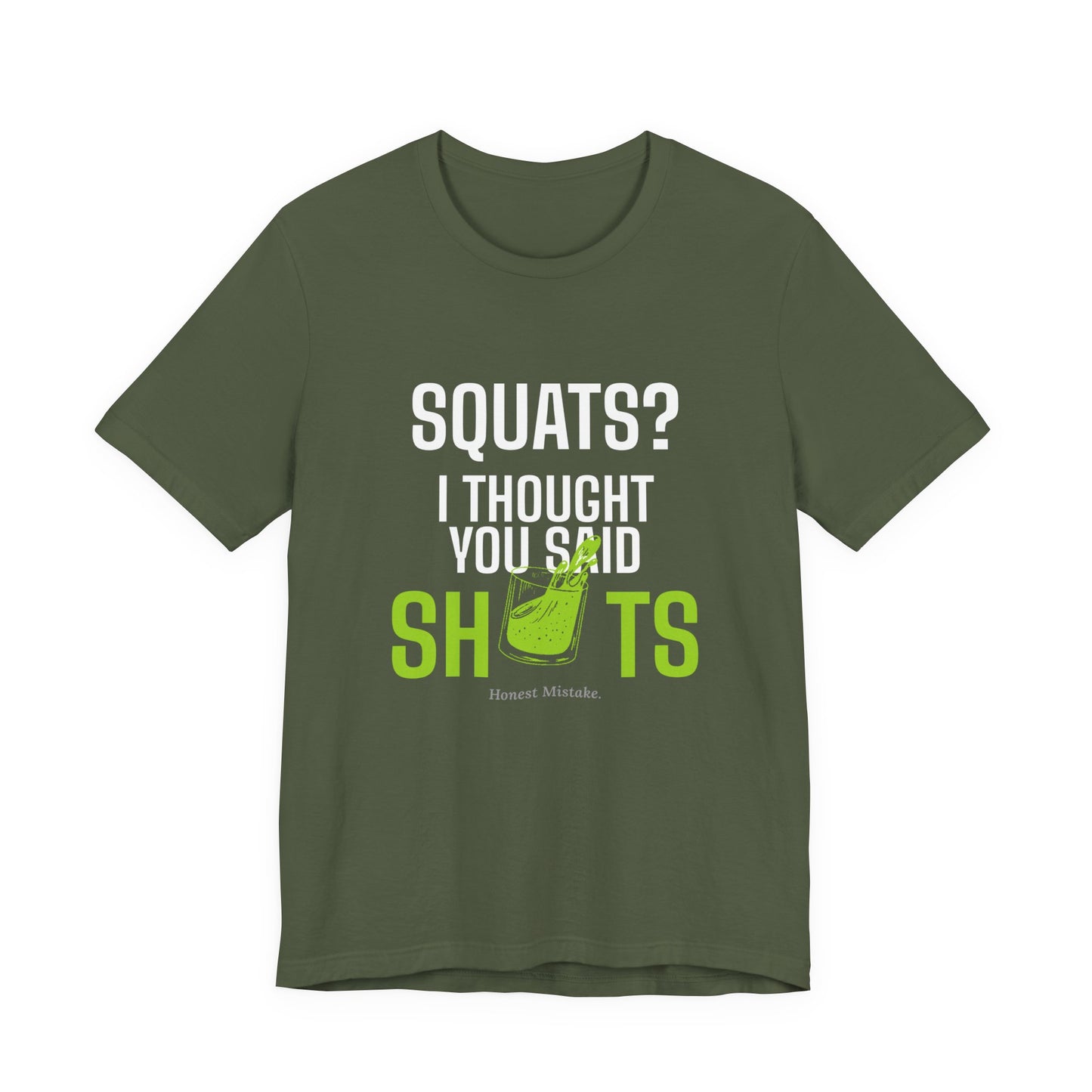 DoD Fitness - Squats Shots Tee
