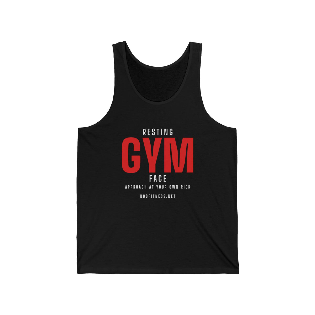 DoD Fitness - Resting Gym Face Men's Tank