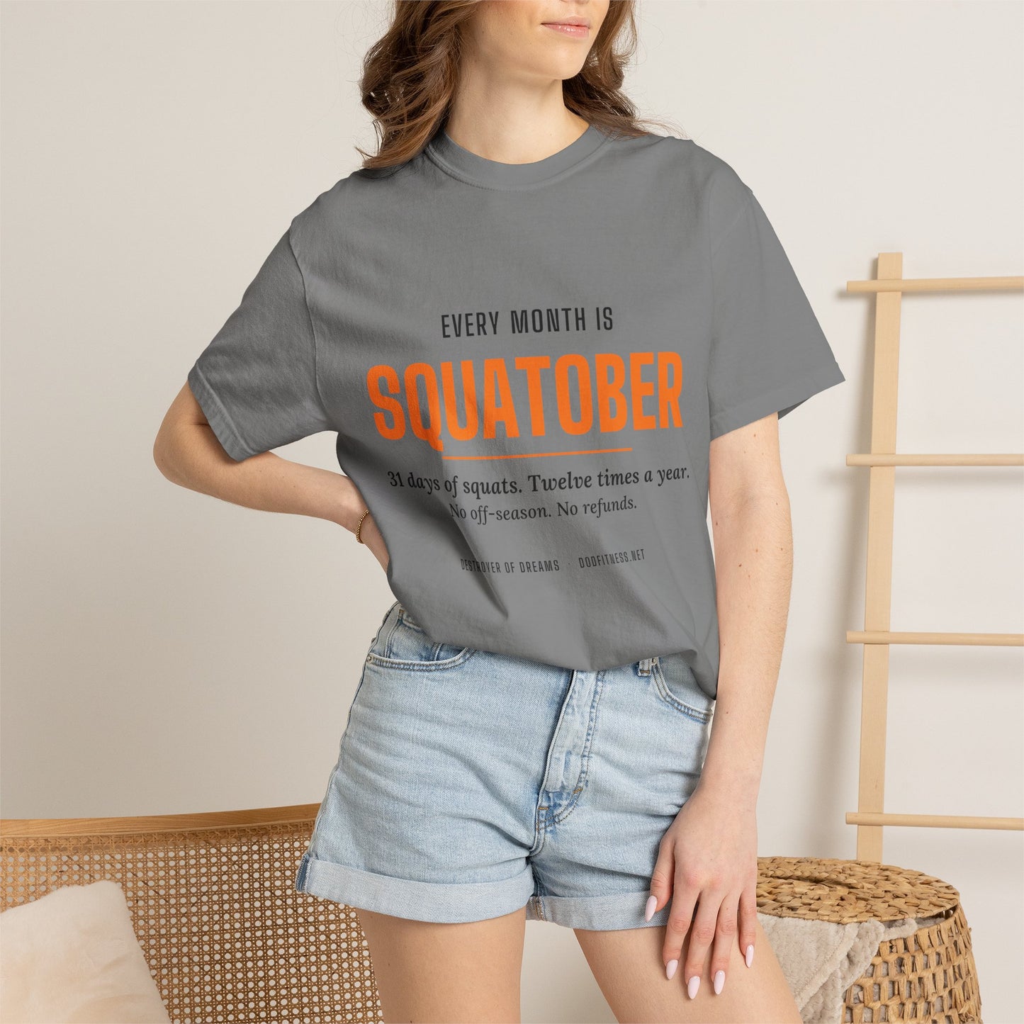 DoD Fitness - Squatober Men's Tee