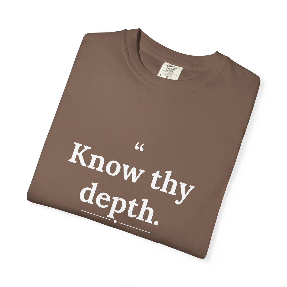 Assticles - Know Thy Depth men's tee - funny gym shirt by DoD Fitness