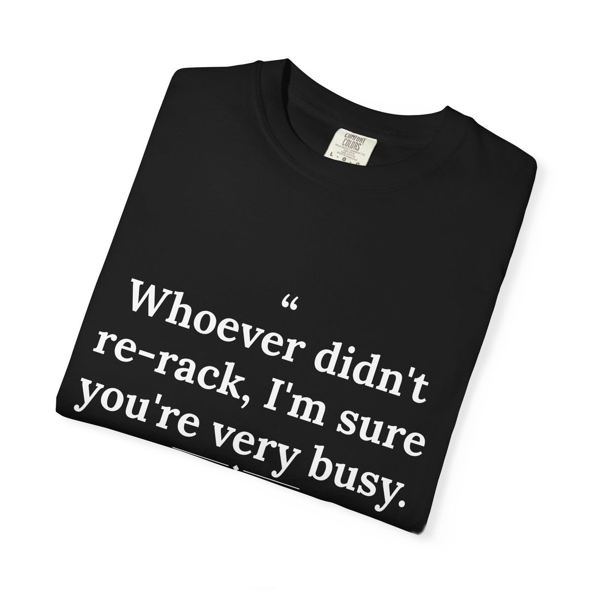 Passivitis - I'm Sure You're Very Busy men's tee - funny gym shirt by DoD Fitness