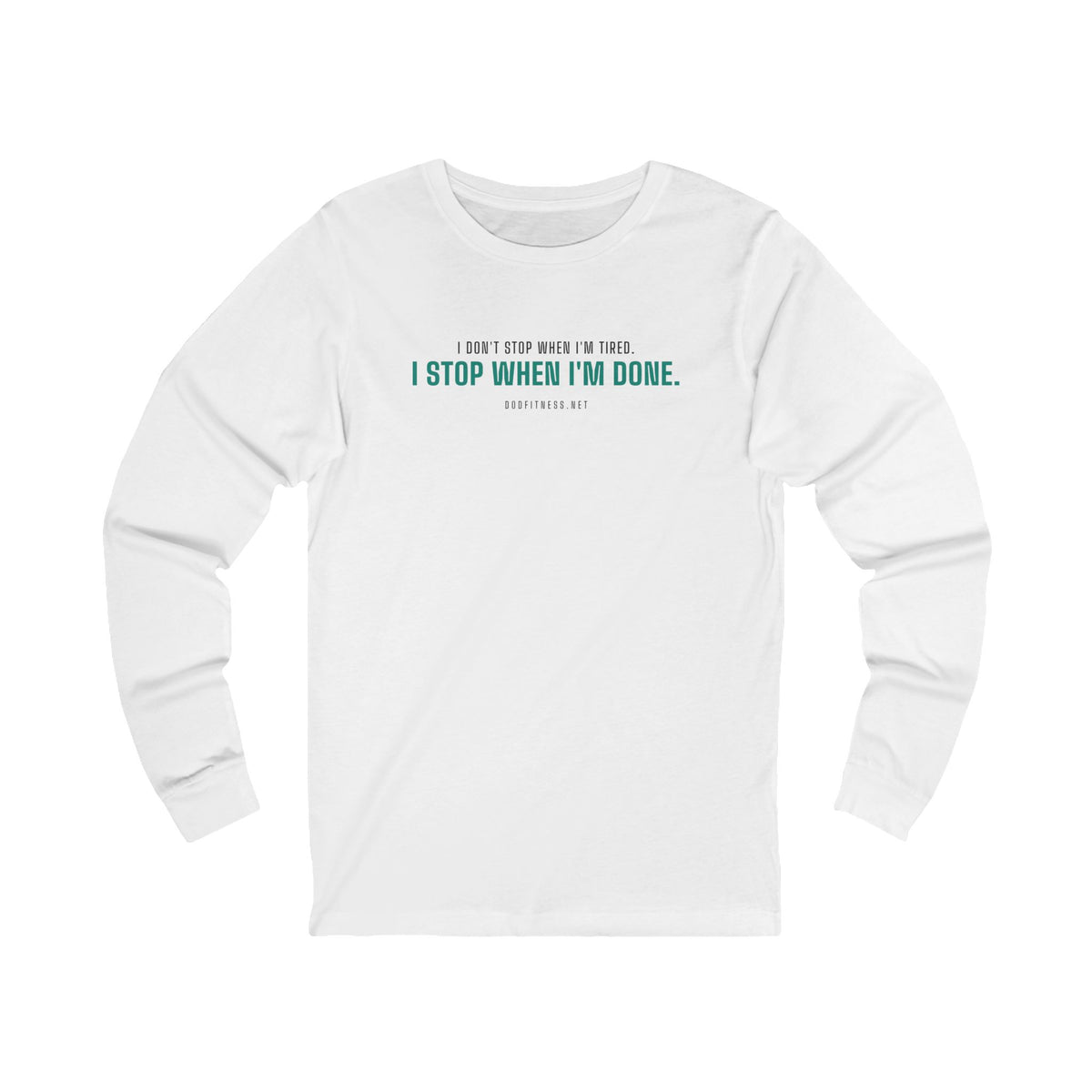 DoD Fitness - Tired Long Sleeve