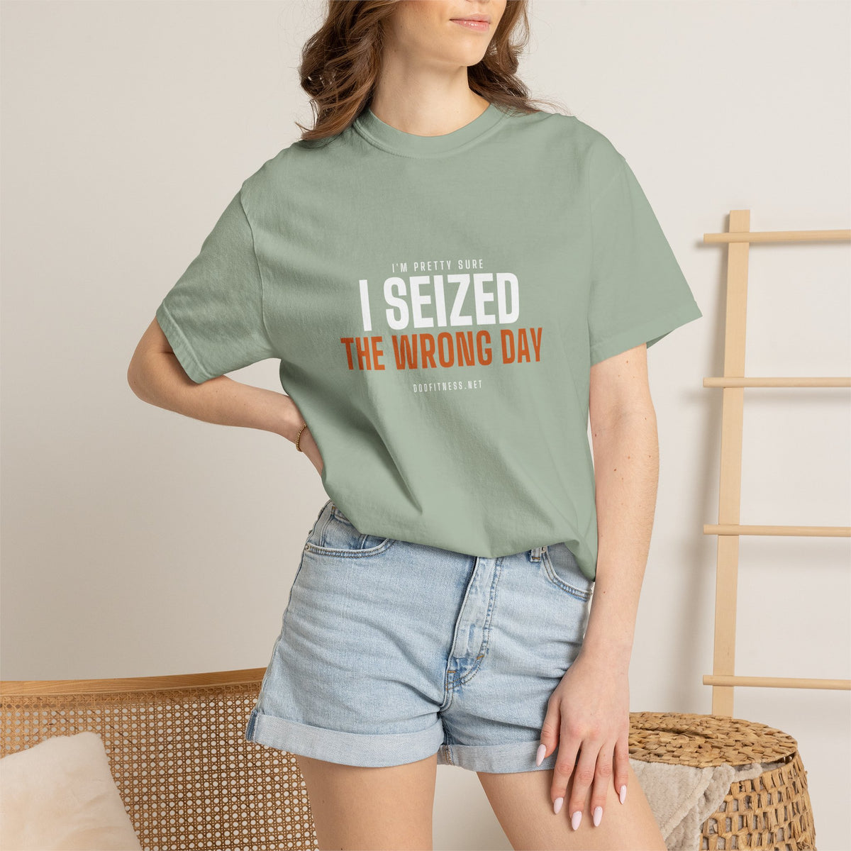 DoD Fitness - Seized Wrong Day Men's Tee
