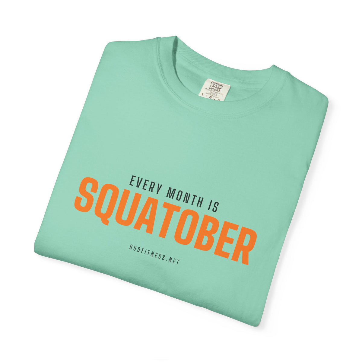 Squatober men's tee - funny gym shirt by DoD Fitness