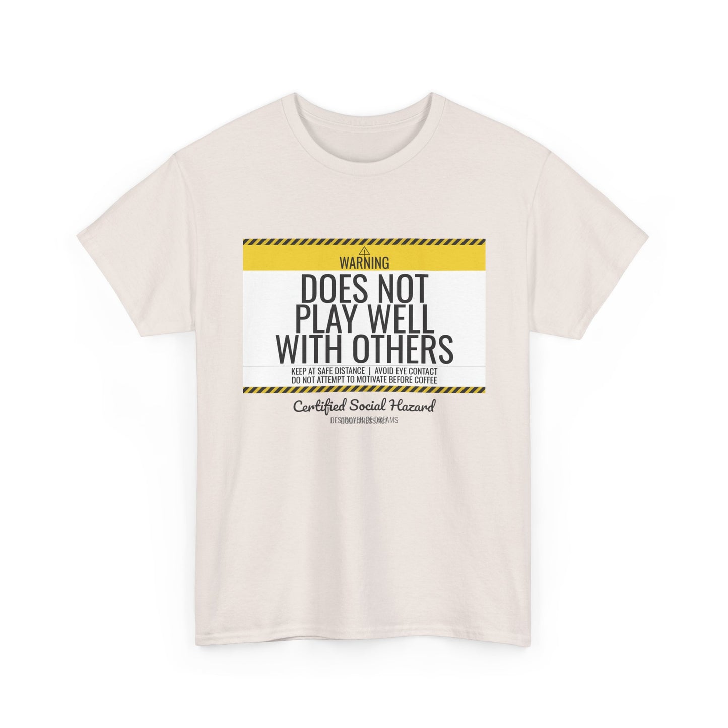 DoD Fitness - Warning Label Women's Tee