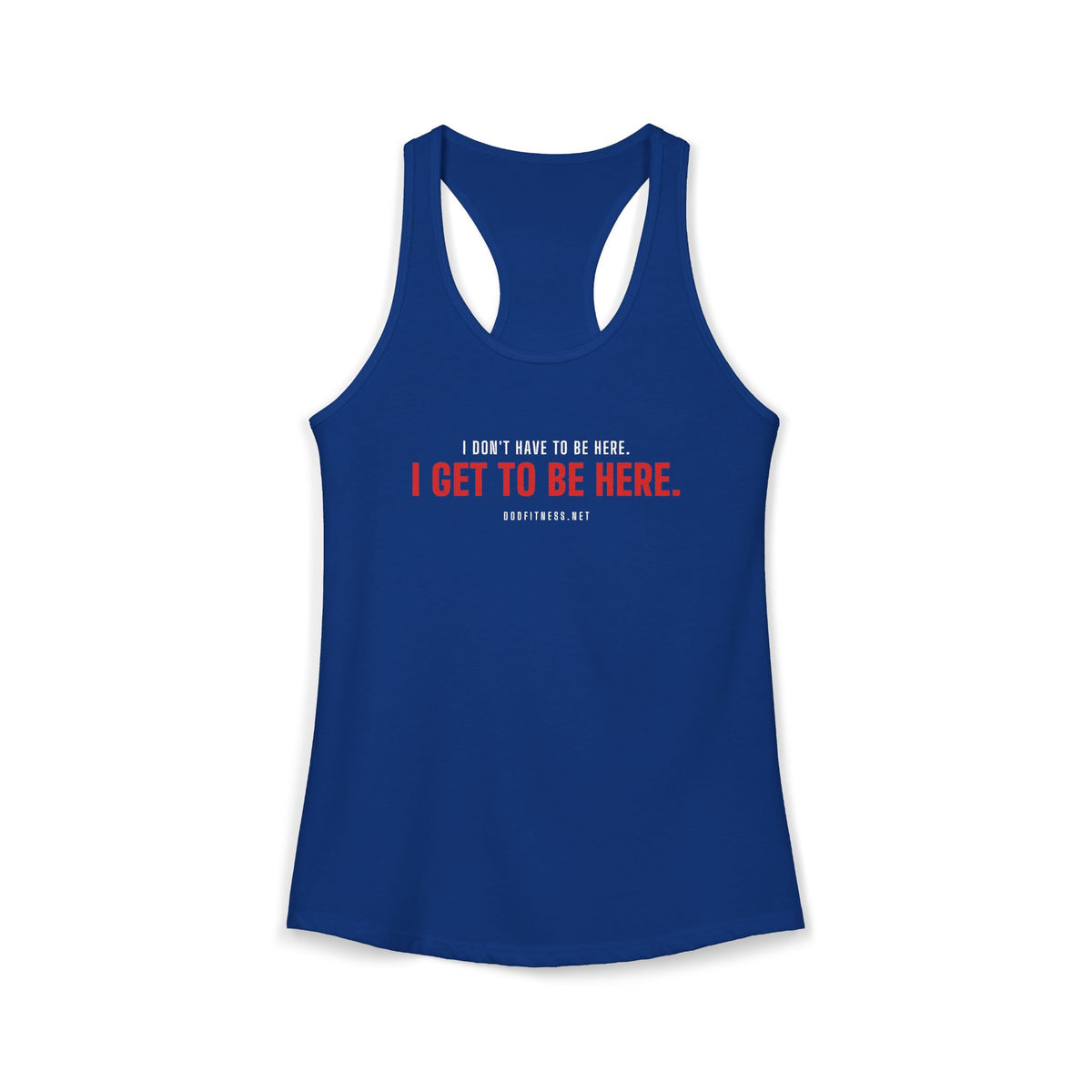 Have Get women's racerback tank - funny gym tank by DoD Fitness