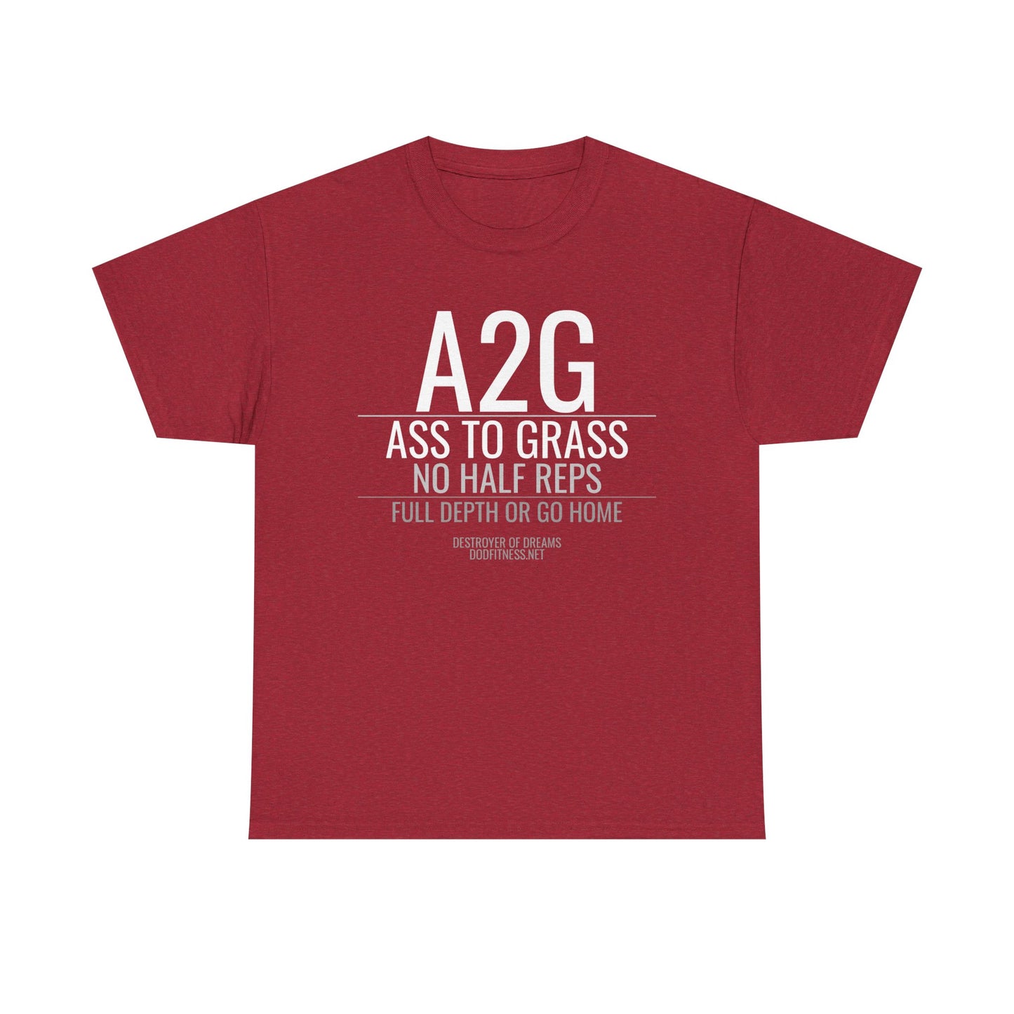 DoD Fitness - A2G - No Half Reps Women's Tee