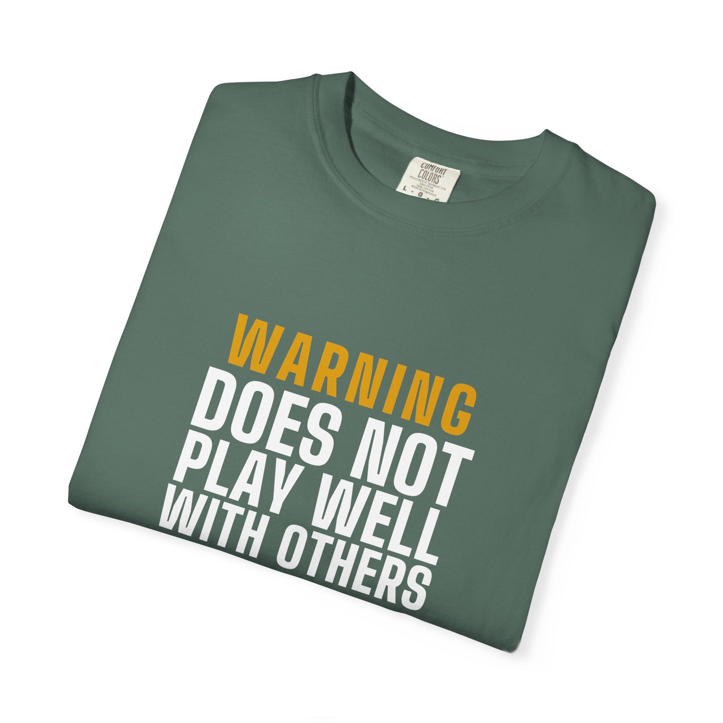 DoD Fitness - Warning Label Men's Tee