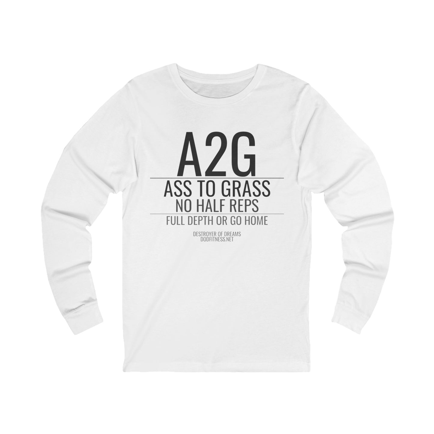 DoD Fitness - A2G - No Half Reps LS
