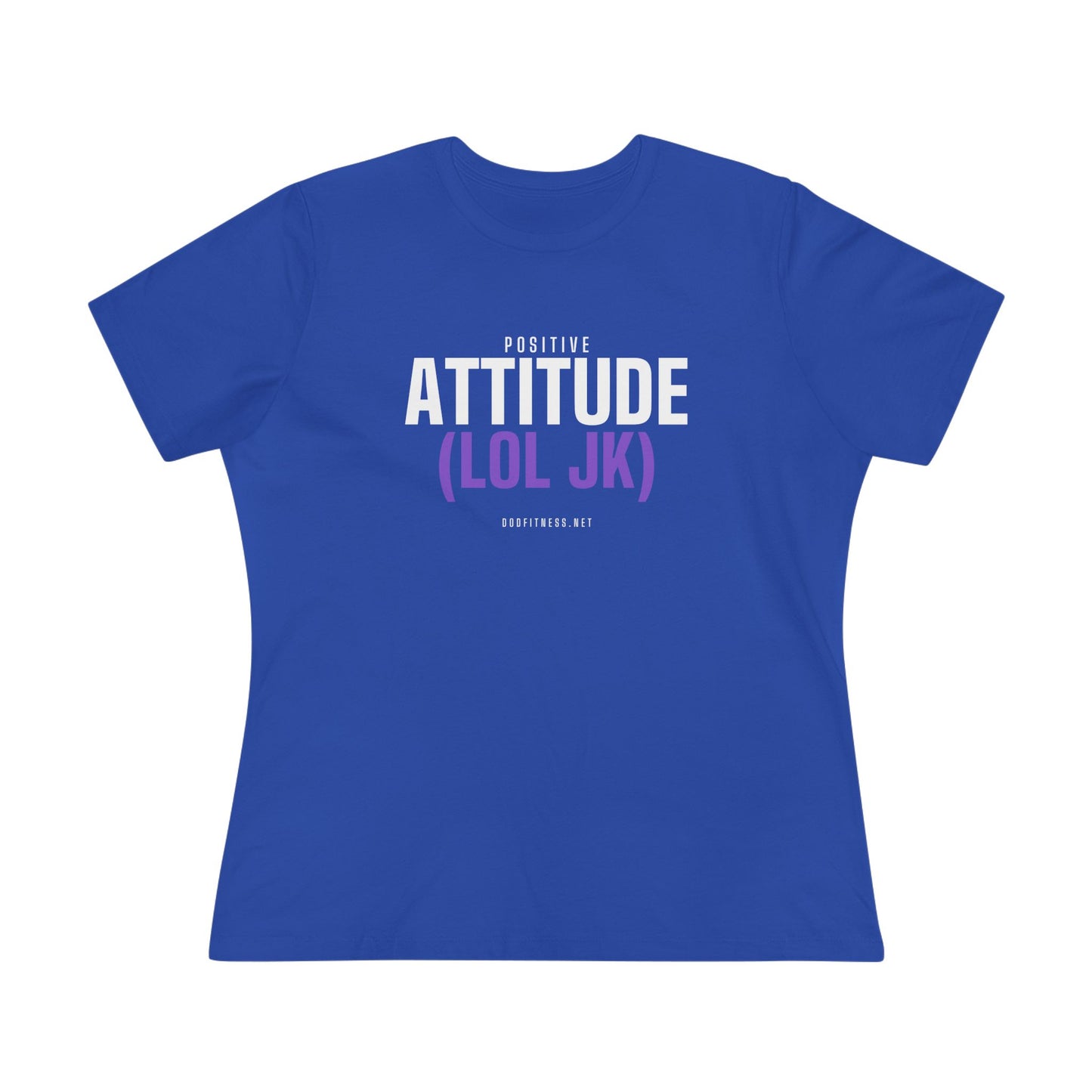 DoD Fitness - Attitude Women's Tee