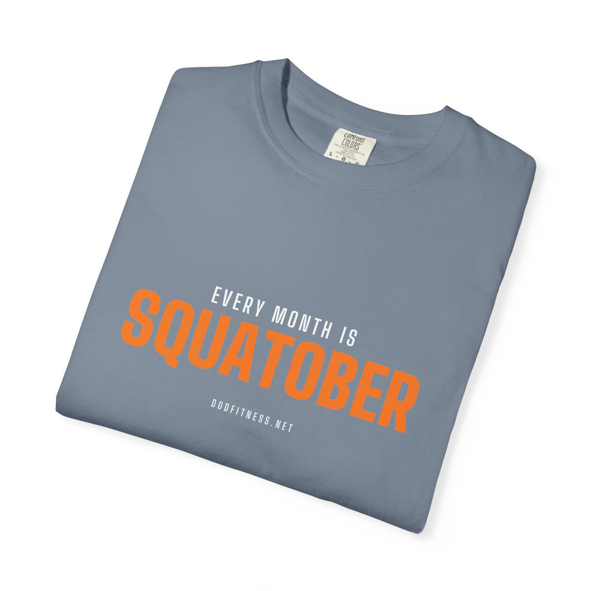 Squatober men's tee - funny gym shirt by DoD Fitness