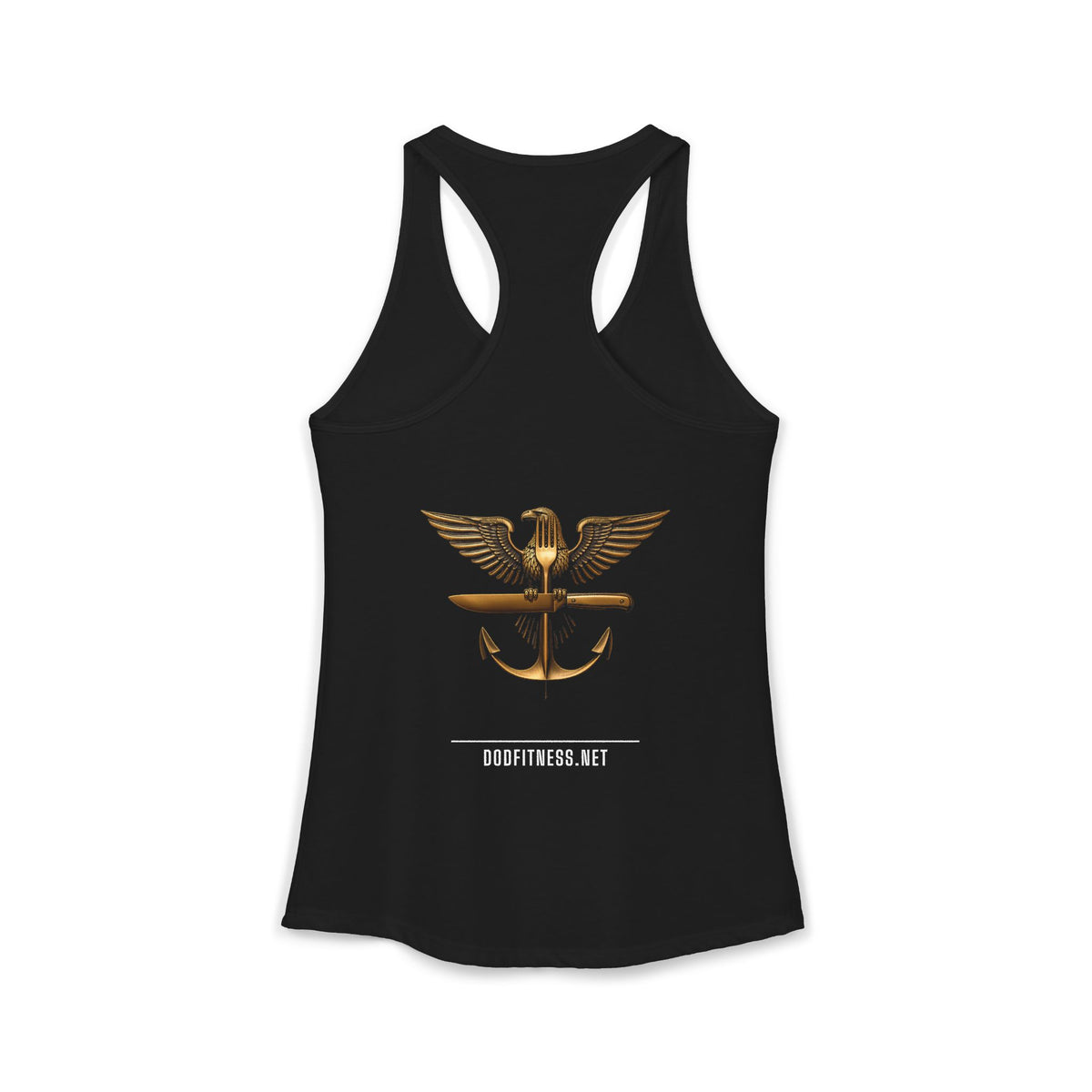 MEAL Team 6 - Operation: Cheat Day women's racerback tank - funny gym tank by DoD Fitness