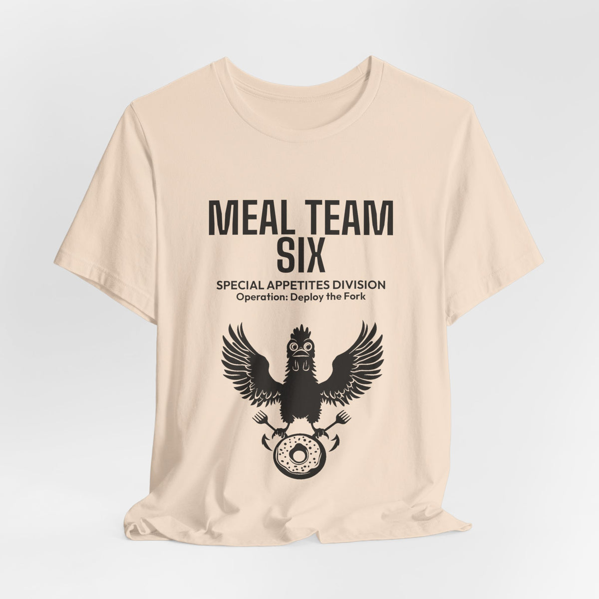 MEAL Team 6 - Deploy the Fork men's tee - funny gym shirt by DoD Fitness