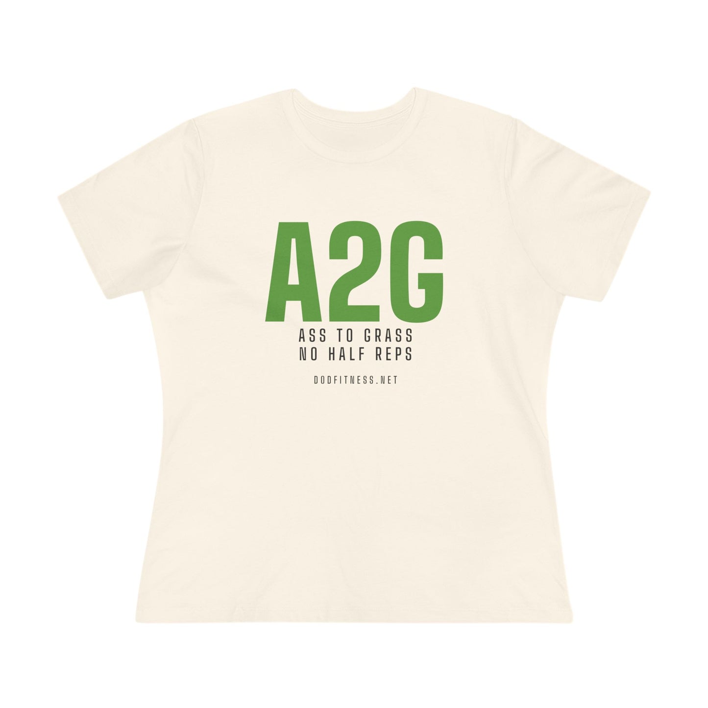DoD Fitness - A2G - No Half Reps Women's Tee