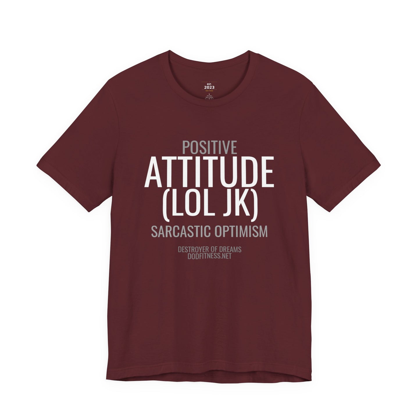 DoD Fitness - Attitude Women's Tee