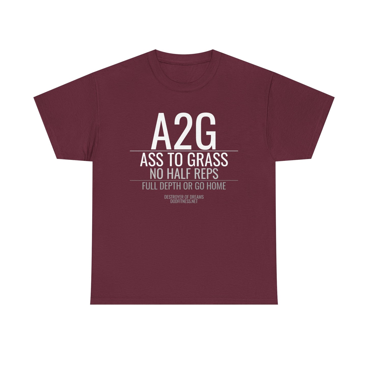 DoD Fitness - A2G - No Half Reps Women's Tee