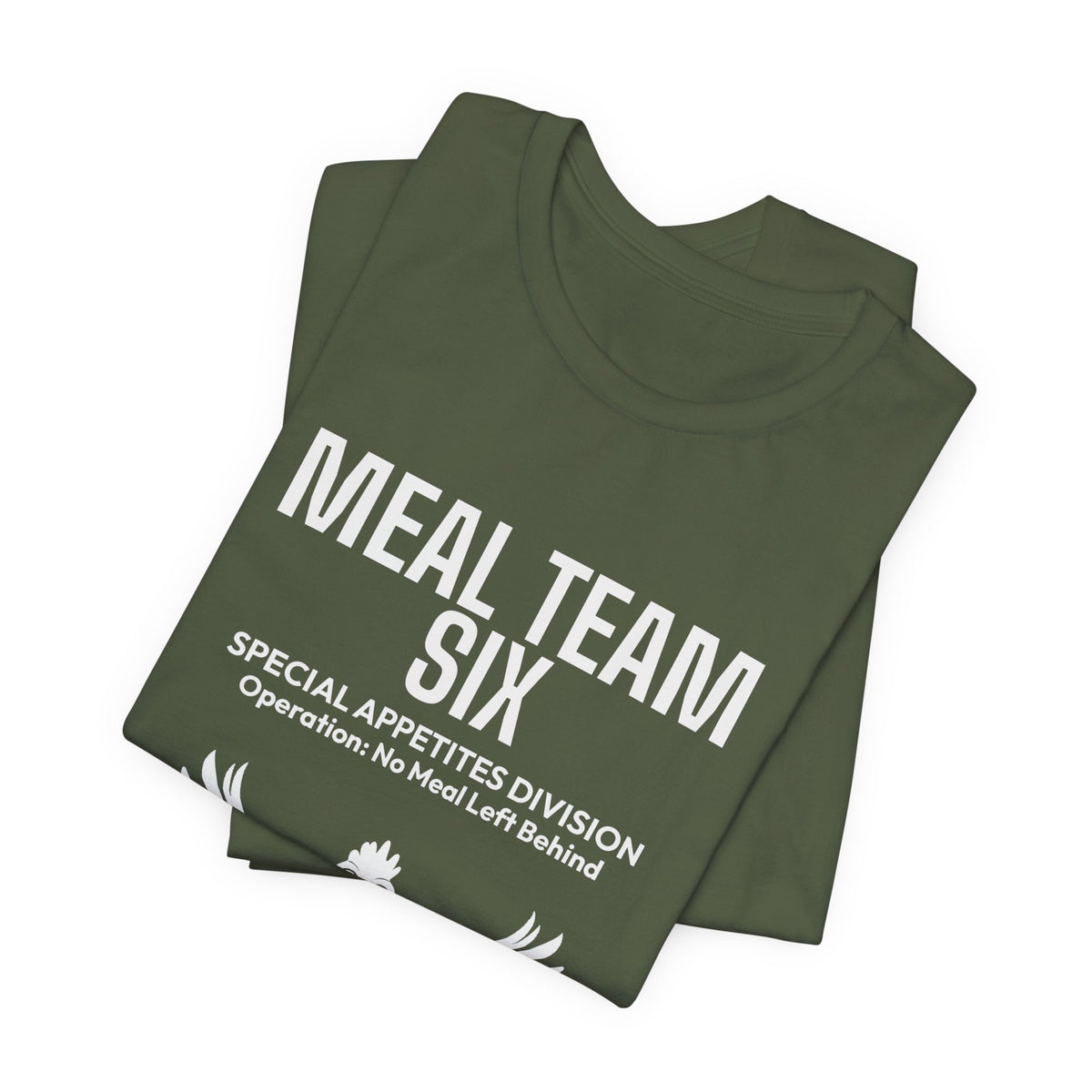 MEAL Team 6 - No Meal Left Behind men's tee - funny gym shirt by DoD Fitness