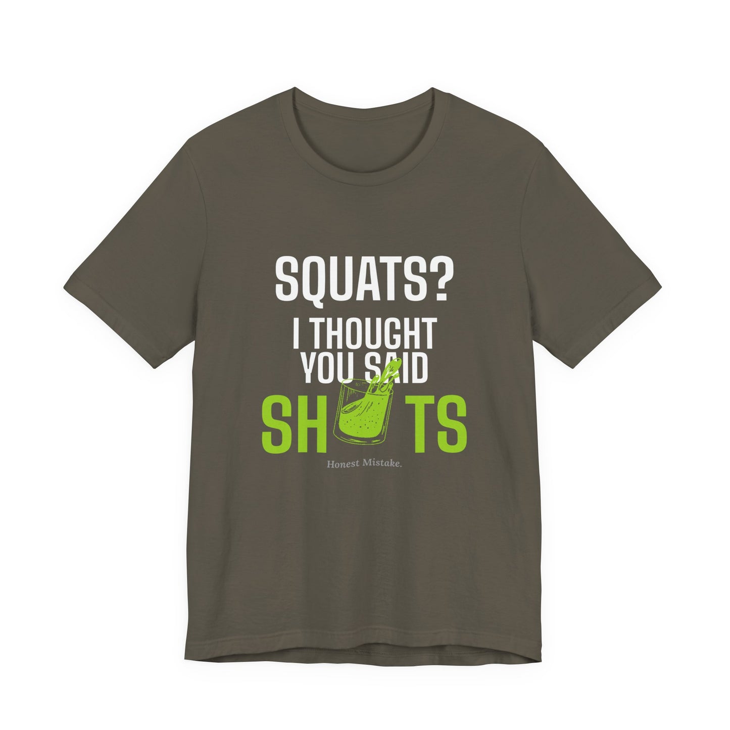 DoD Fitness - Squats Shots Tee