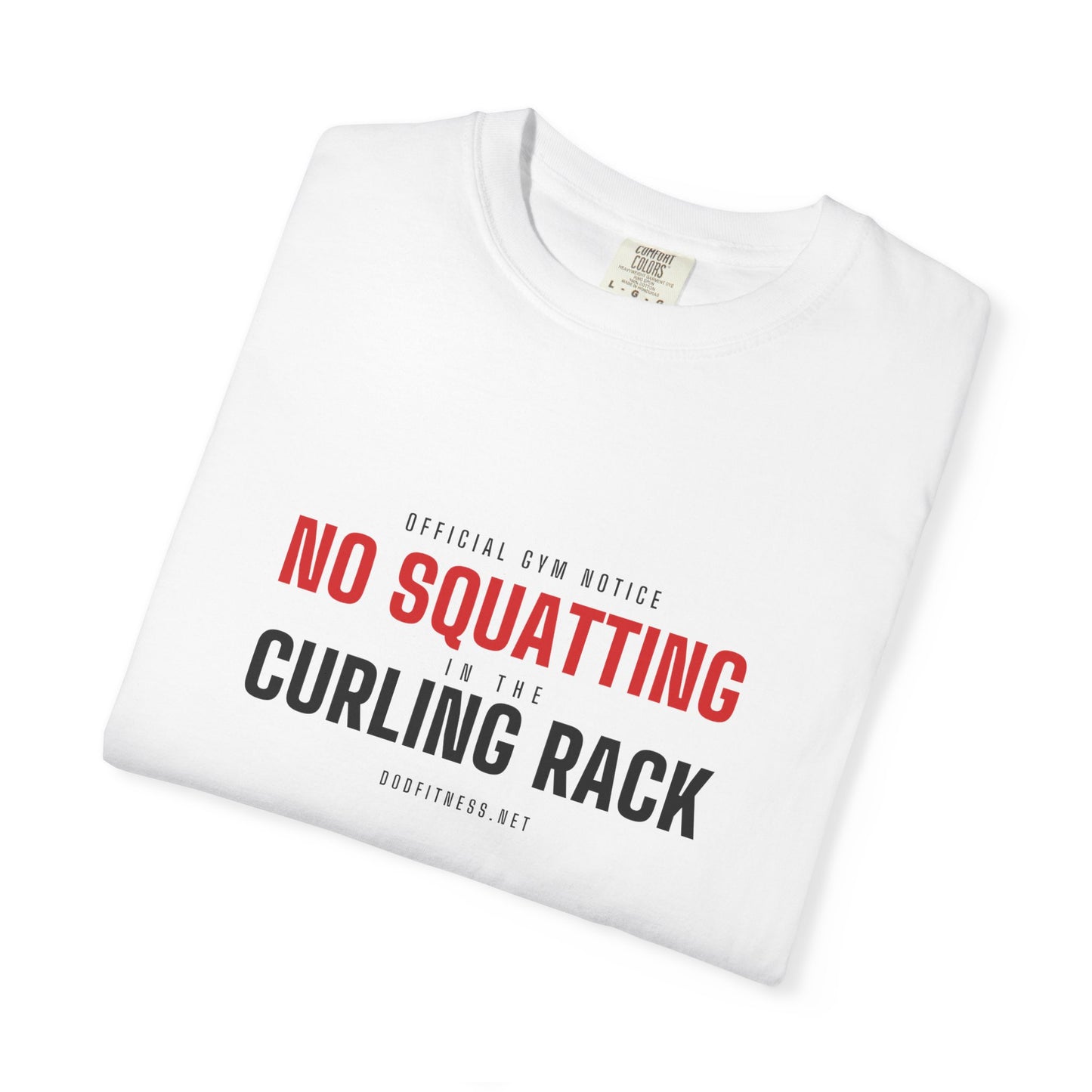 DoD Fitness - Curling Rack Men's Tee