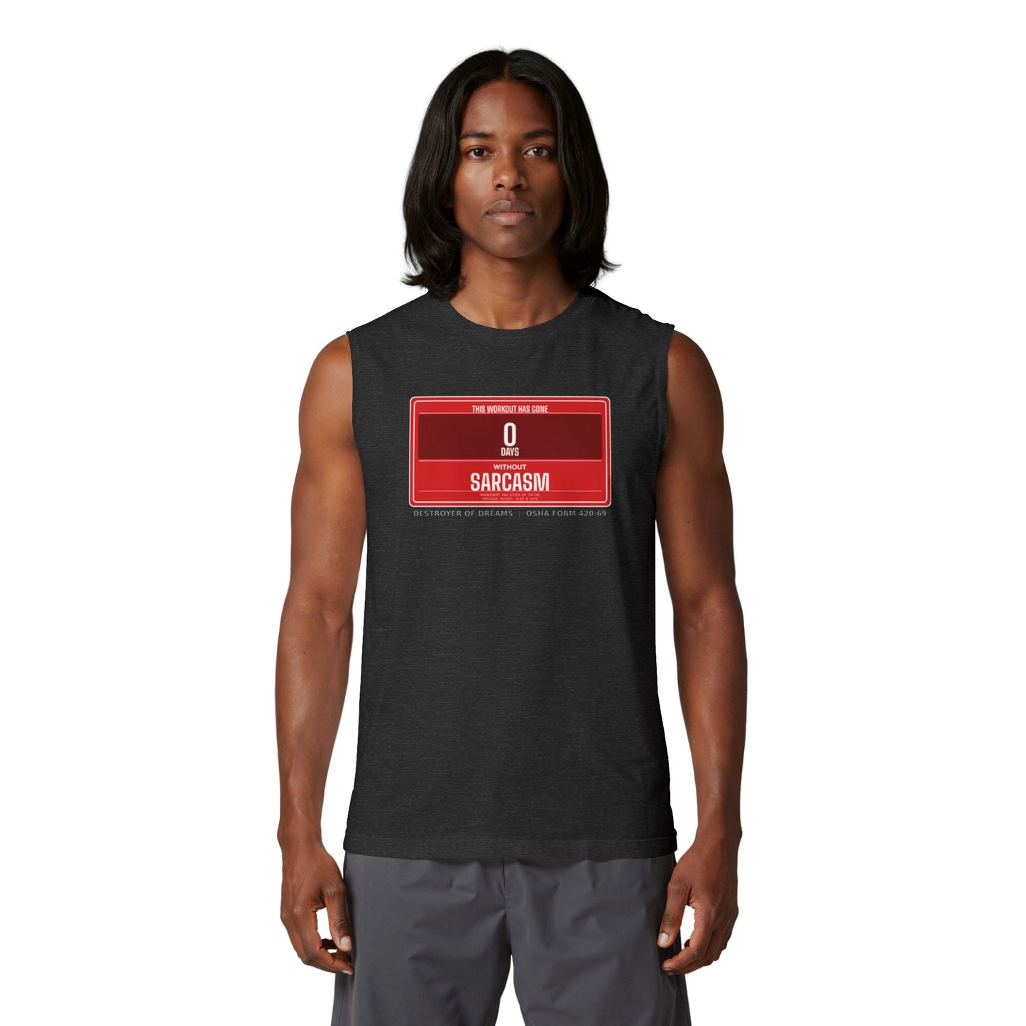 DoD Fitness - 0 Days Sarcasm Stringer Tank