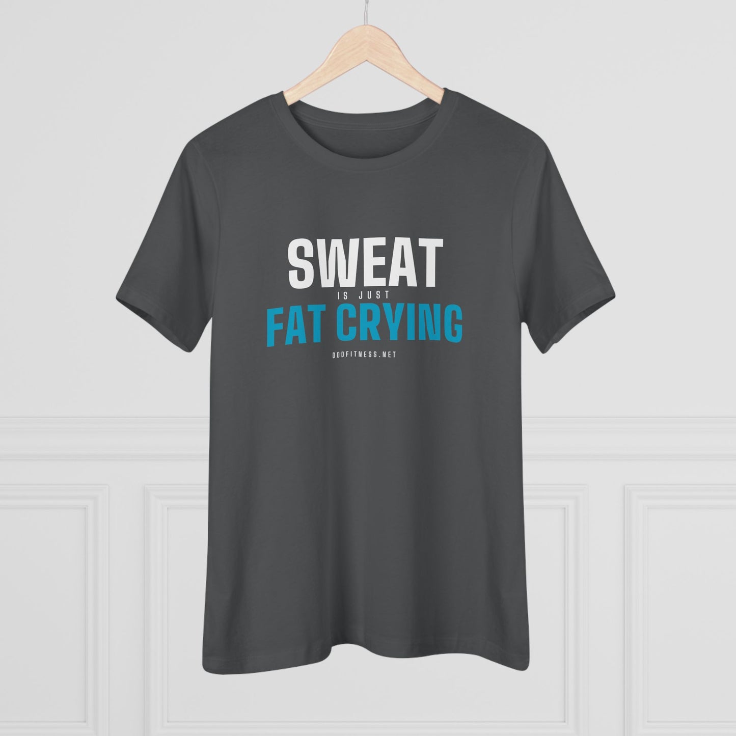 DoD Fitness - Fat Crying Frown Women's Tee