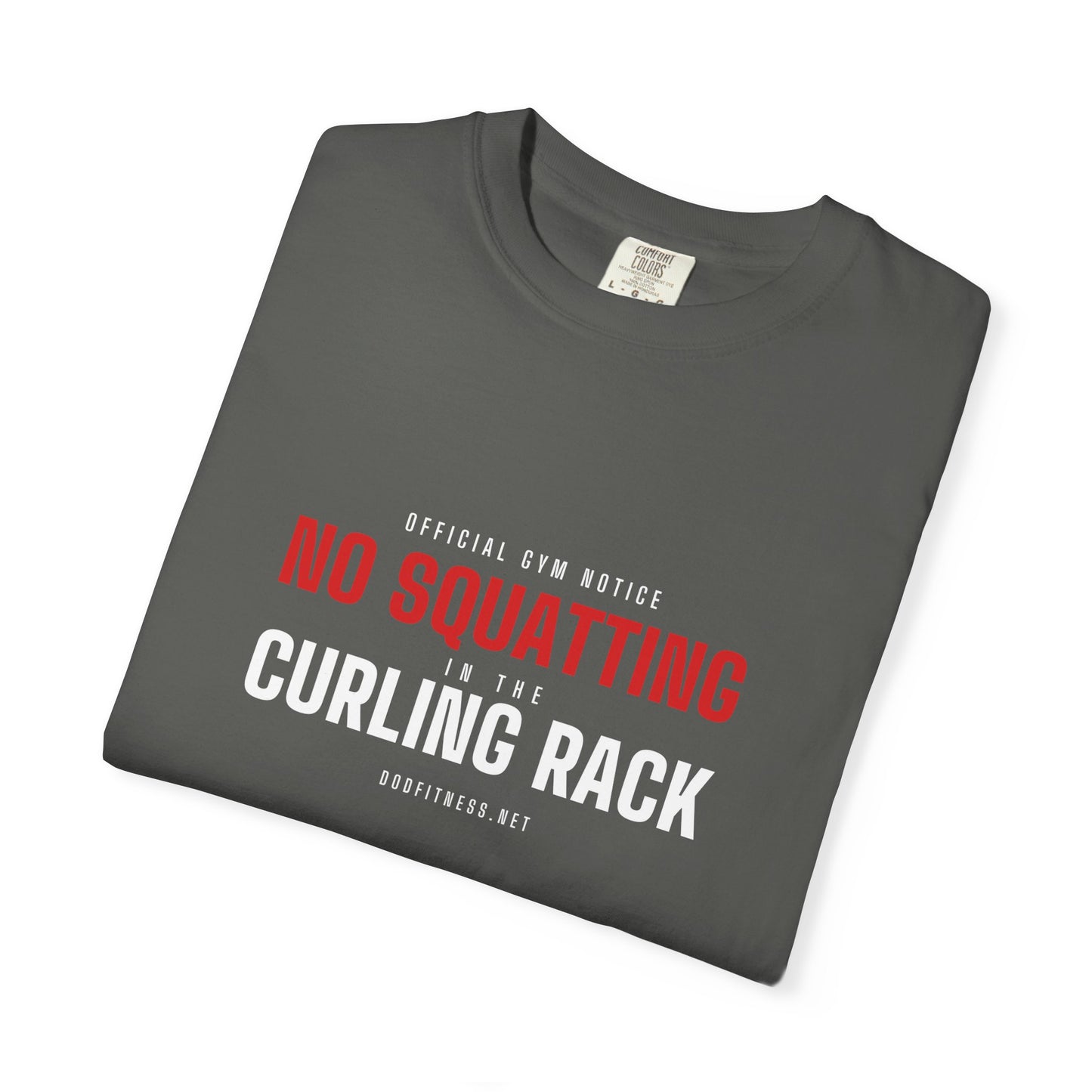 DoD Fitness - Curling Rack Men's Tee