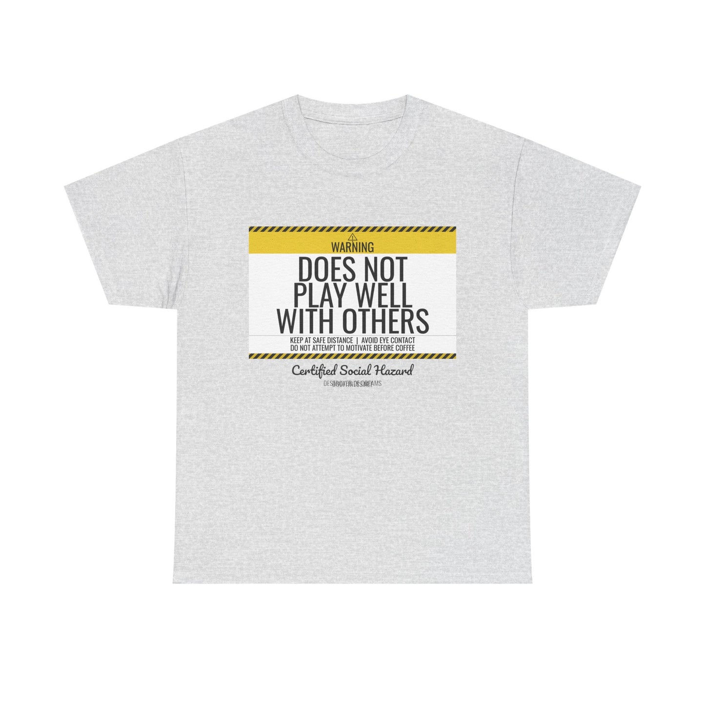 DoD Fitness - Warning Label Women's Tee