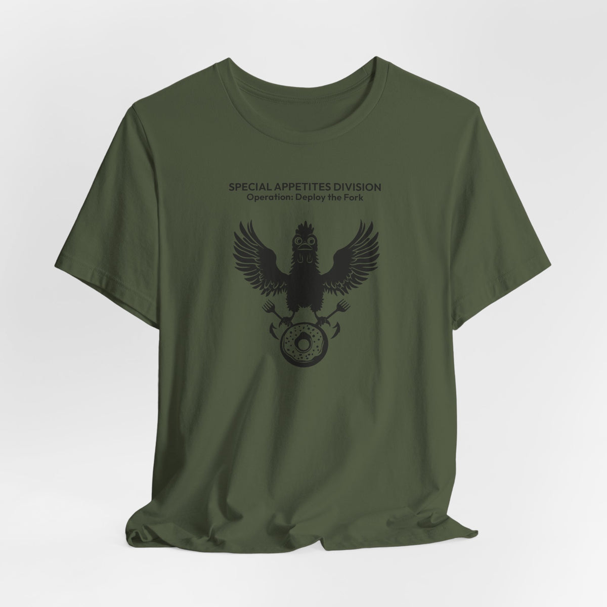 MEAL Team 6 - Deploy the Fork men's tee - funny gym shirt by DoD Fitness