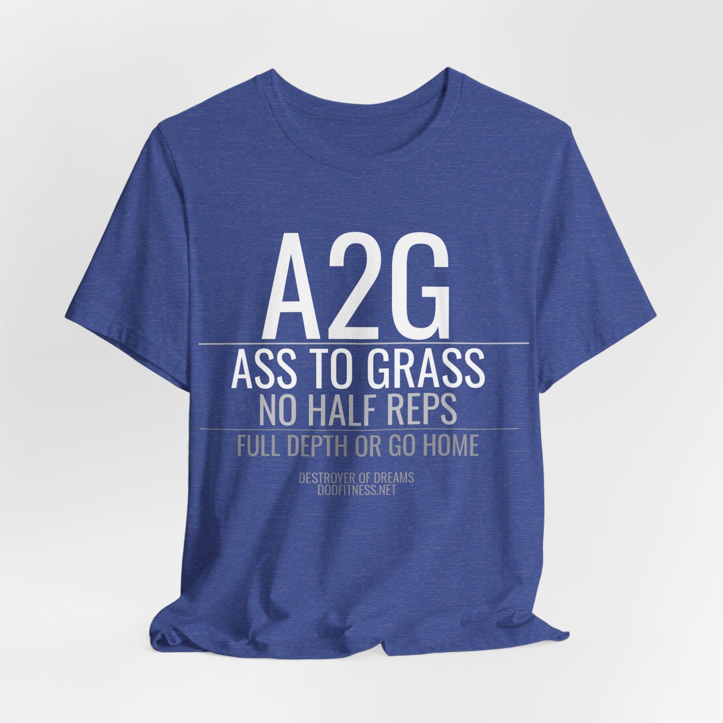 DoD Fitness - A2G - No Half Reps Men's Tee