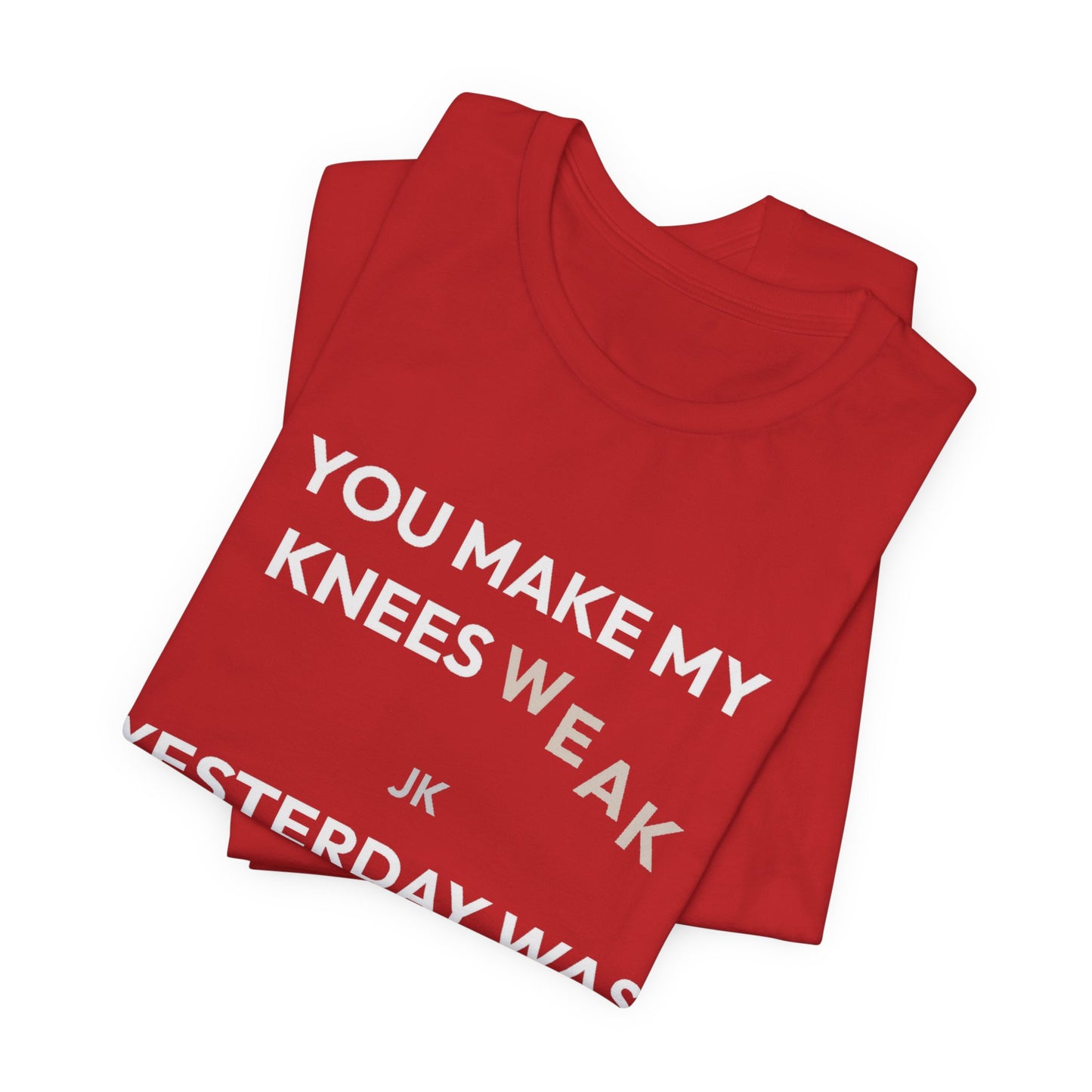 DoD Fitness - Knees Weak Tee