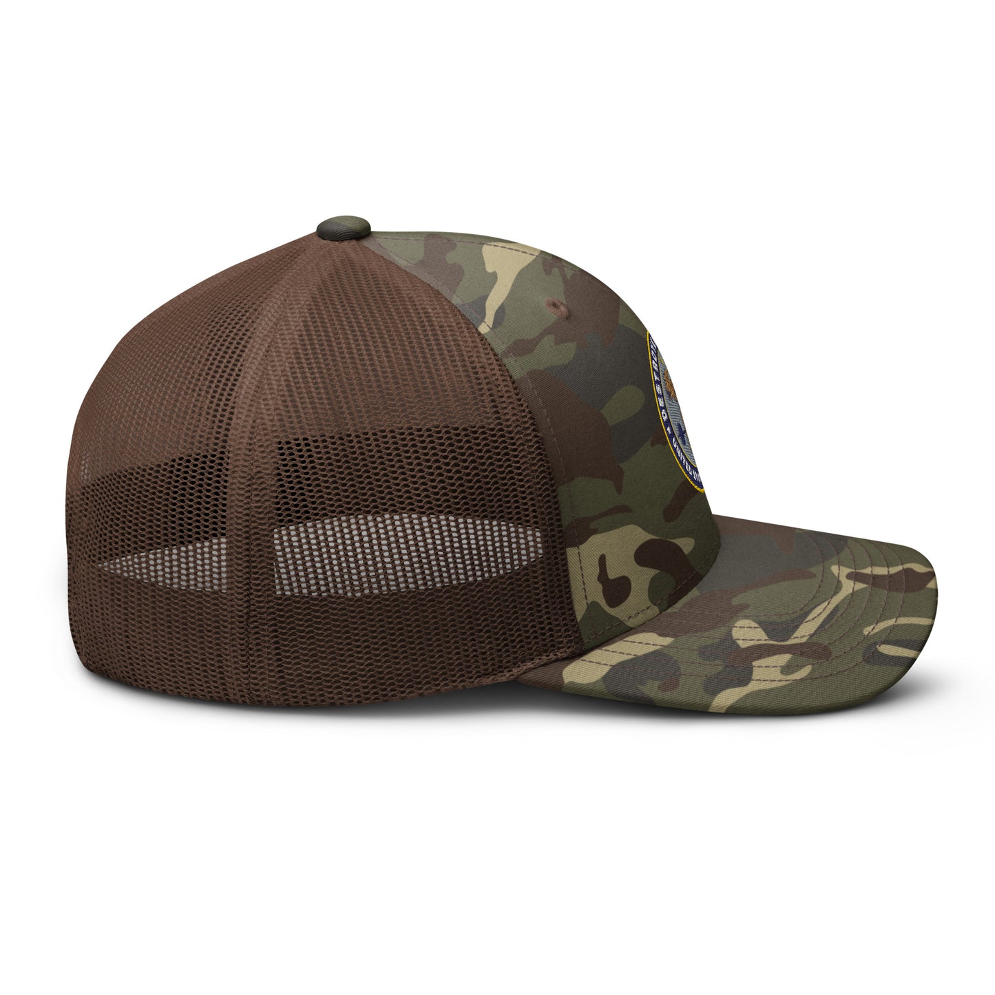 DoD Camouflage trucker hat