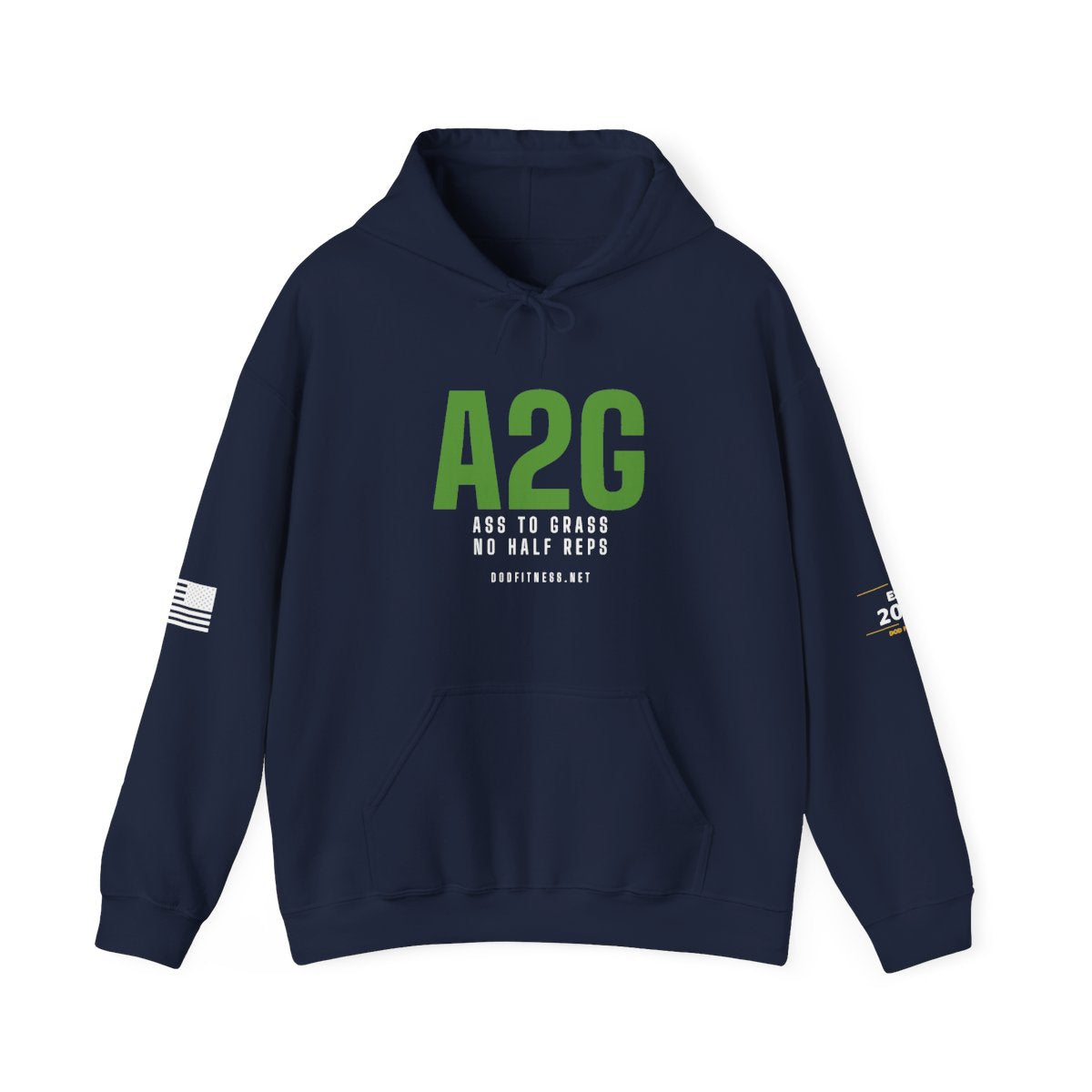 DoD Fitness - A2G - No Half Reps Hoodie