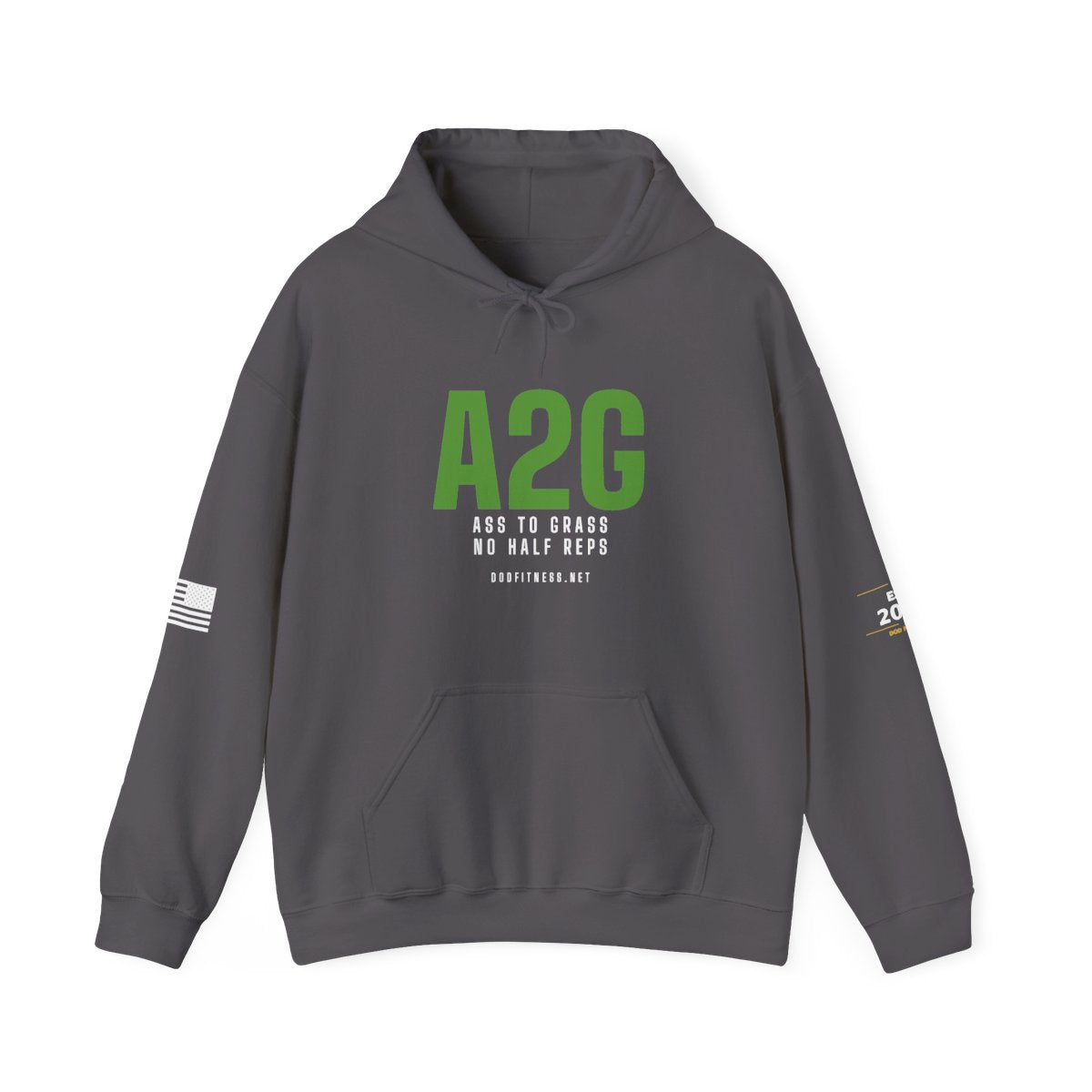 DoD Fitness - A2G - No Half Reps Hoodie