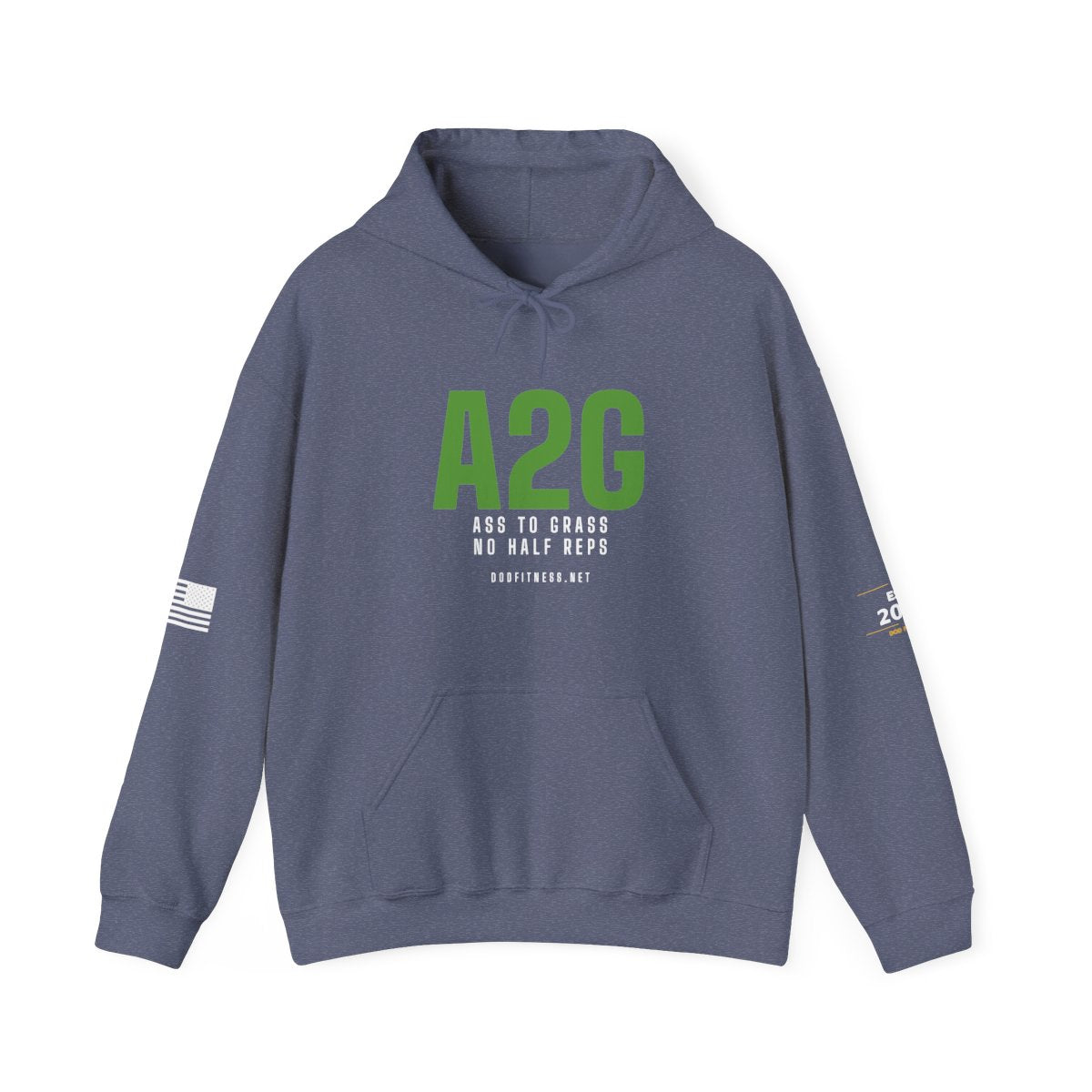DoD Fitness - A2G - No Half Reps Hoodie