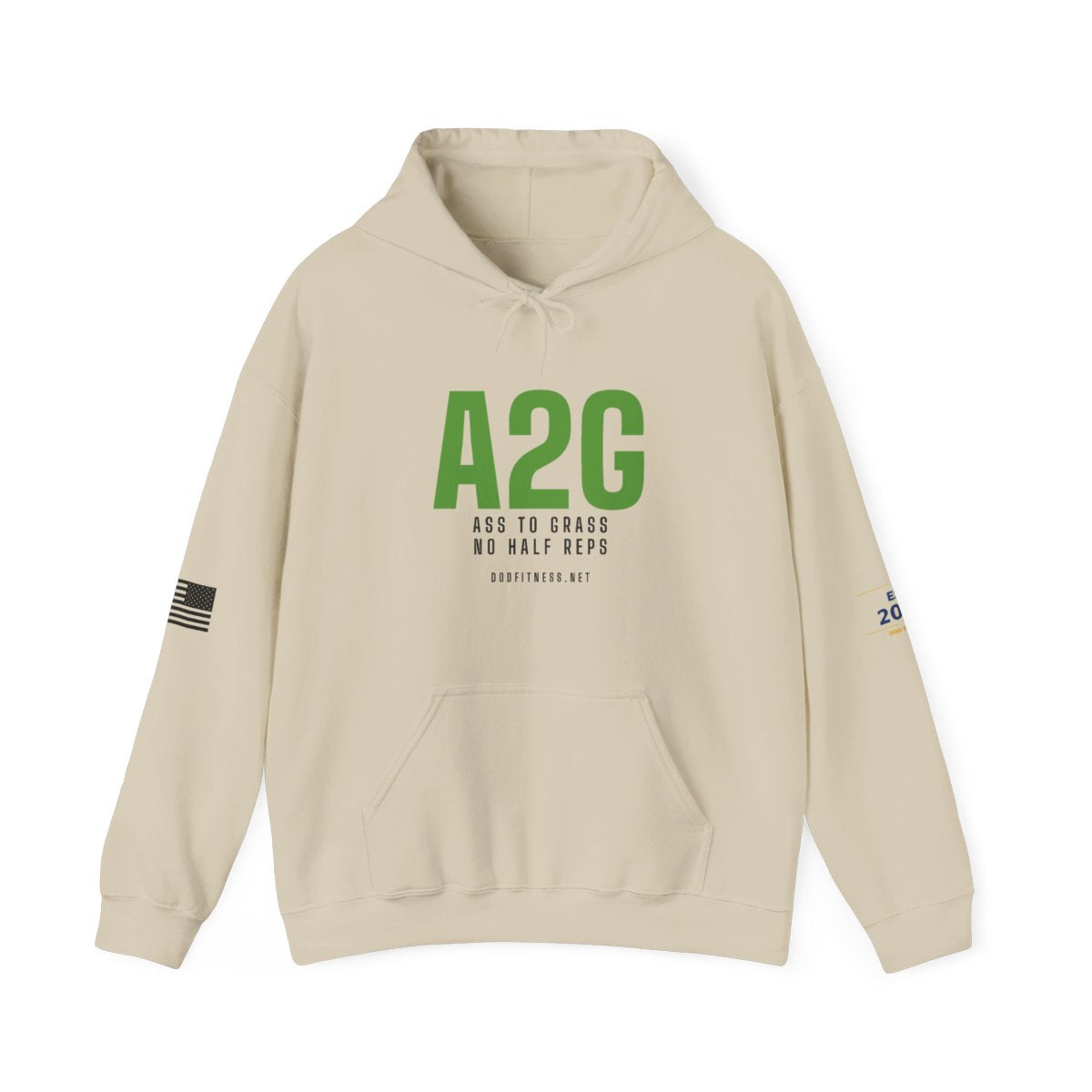 DoD Fitness - A2G - No Half Reps Hoodie