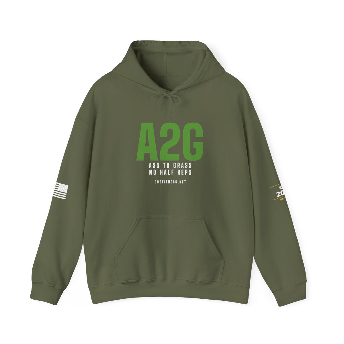 DoD Fitness - A2G - No Half Reps Hoodie