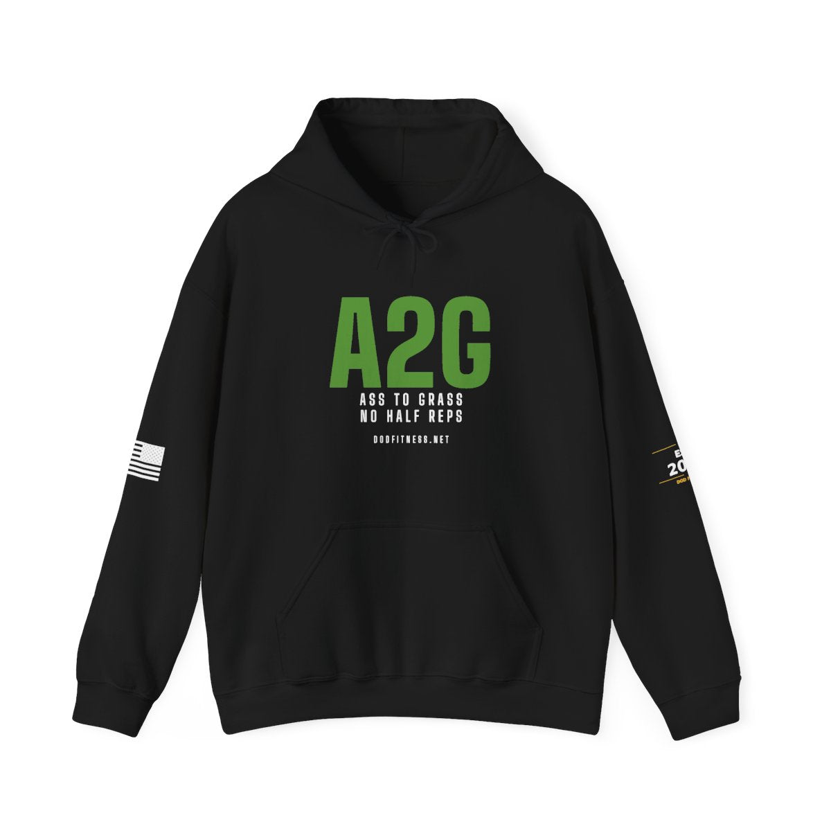 DoD Fitness - A2G - No Half Reps Hoodie