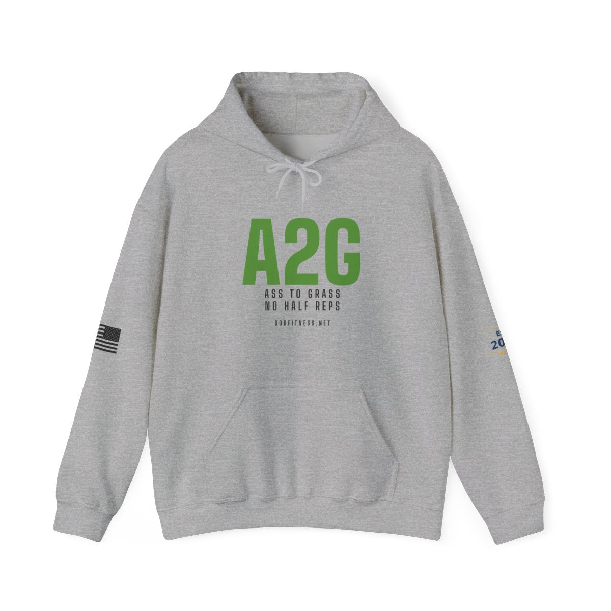 DoD Fitness - A2G - No Half Reps Hoodie