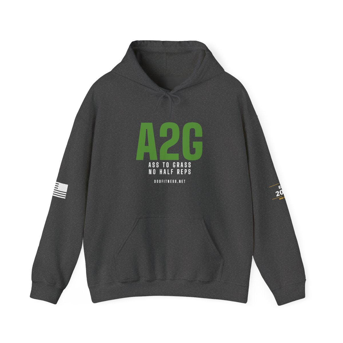 DoD Fitness - A2G - No Half Reps Hoodie
