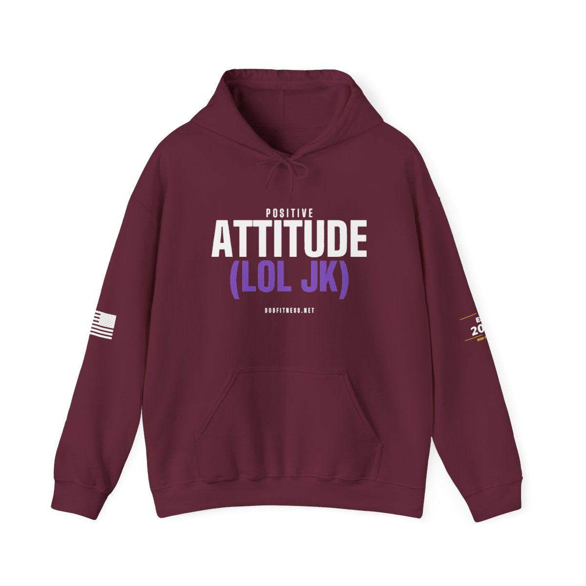 DoD Fitness - Attitude Hoodie