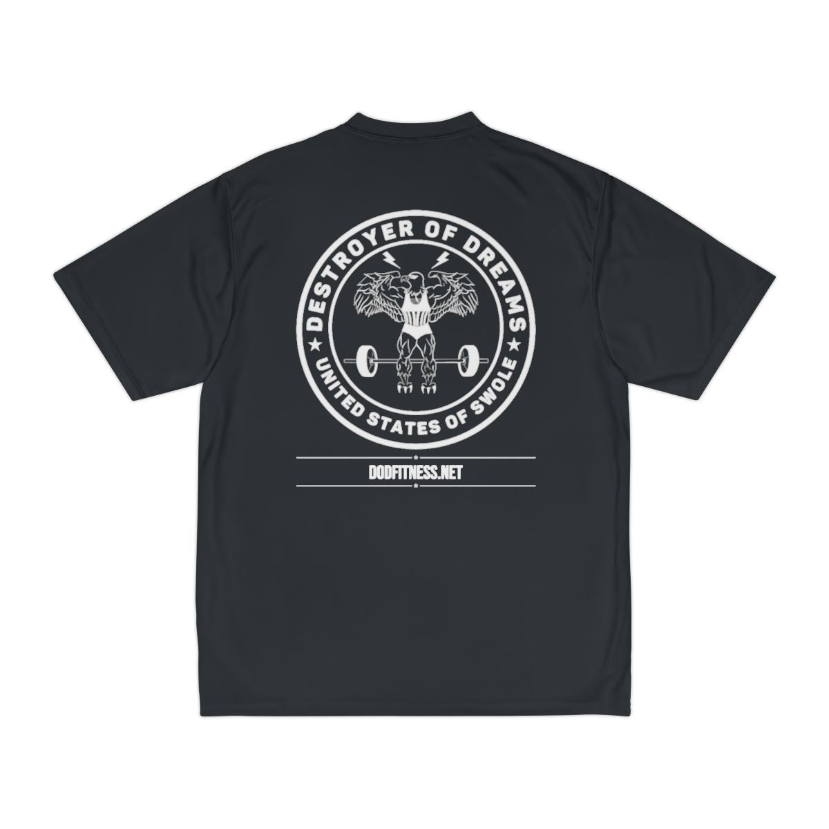 Begotten Gains - Iron Devotion moisture wicking shirt - funny gym shirt by DoD Fitness