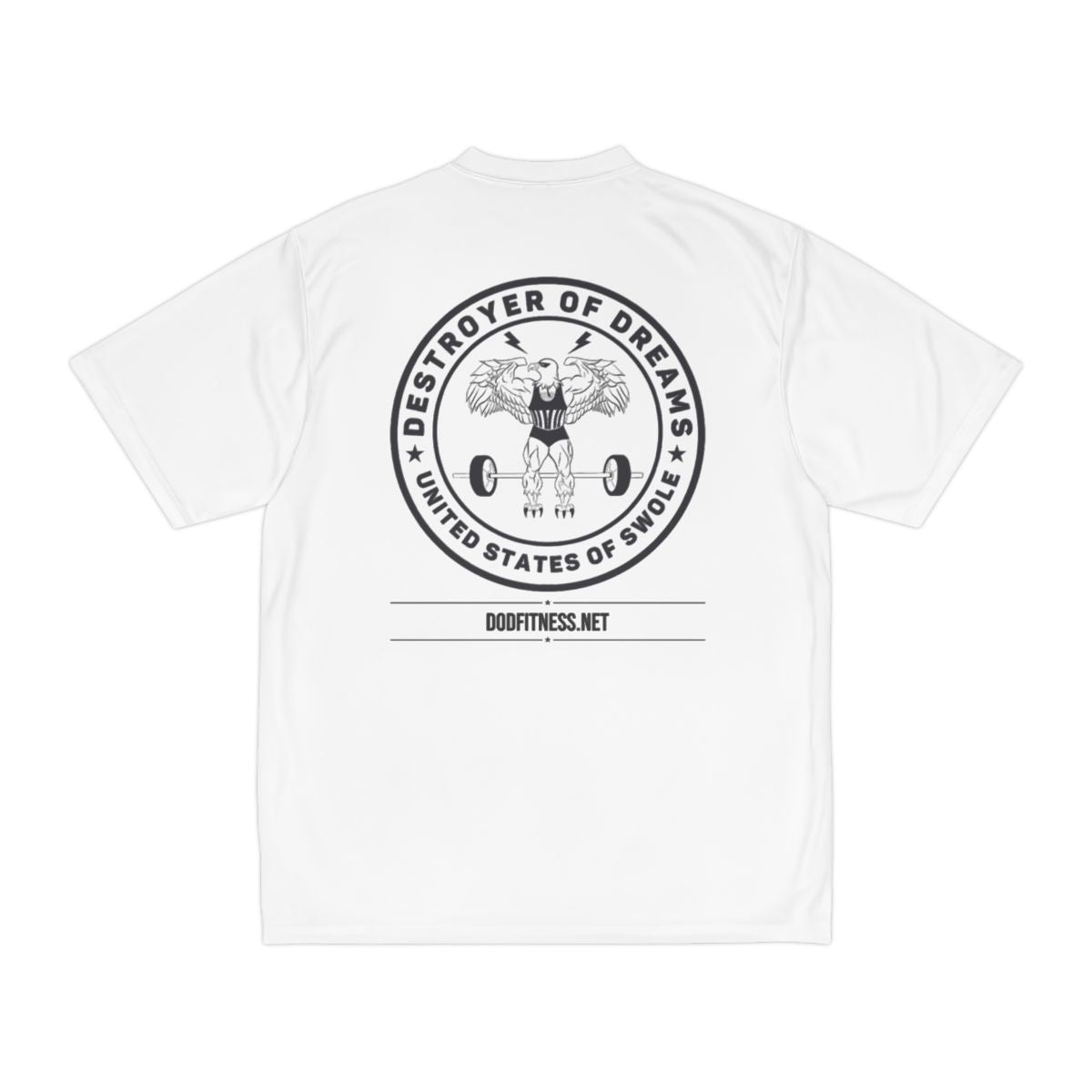 Begotten Gains - Iron Devotion moisture wicking shirt - funny gym shirt by DoD Fitness