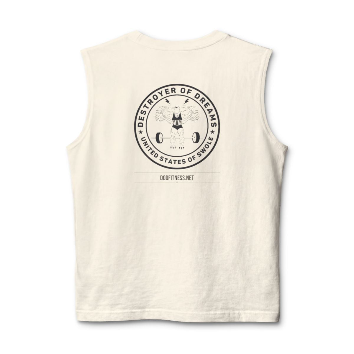 Begotten Gains - Iron Devotion stringer tank - funny gym shirt by DoD Fitness