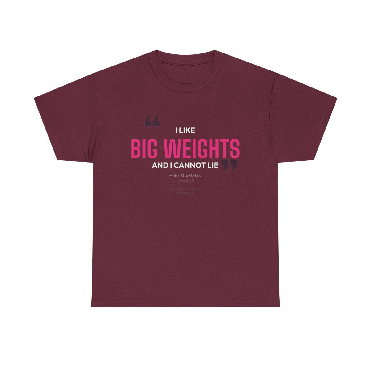 DoD Fitness - Big Weights Women's Tee