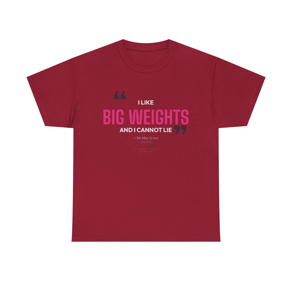 DoD Fitness - Big Weights Women's Tee