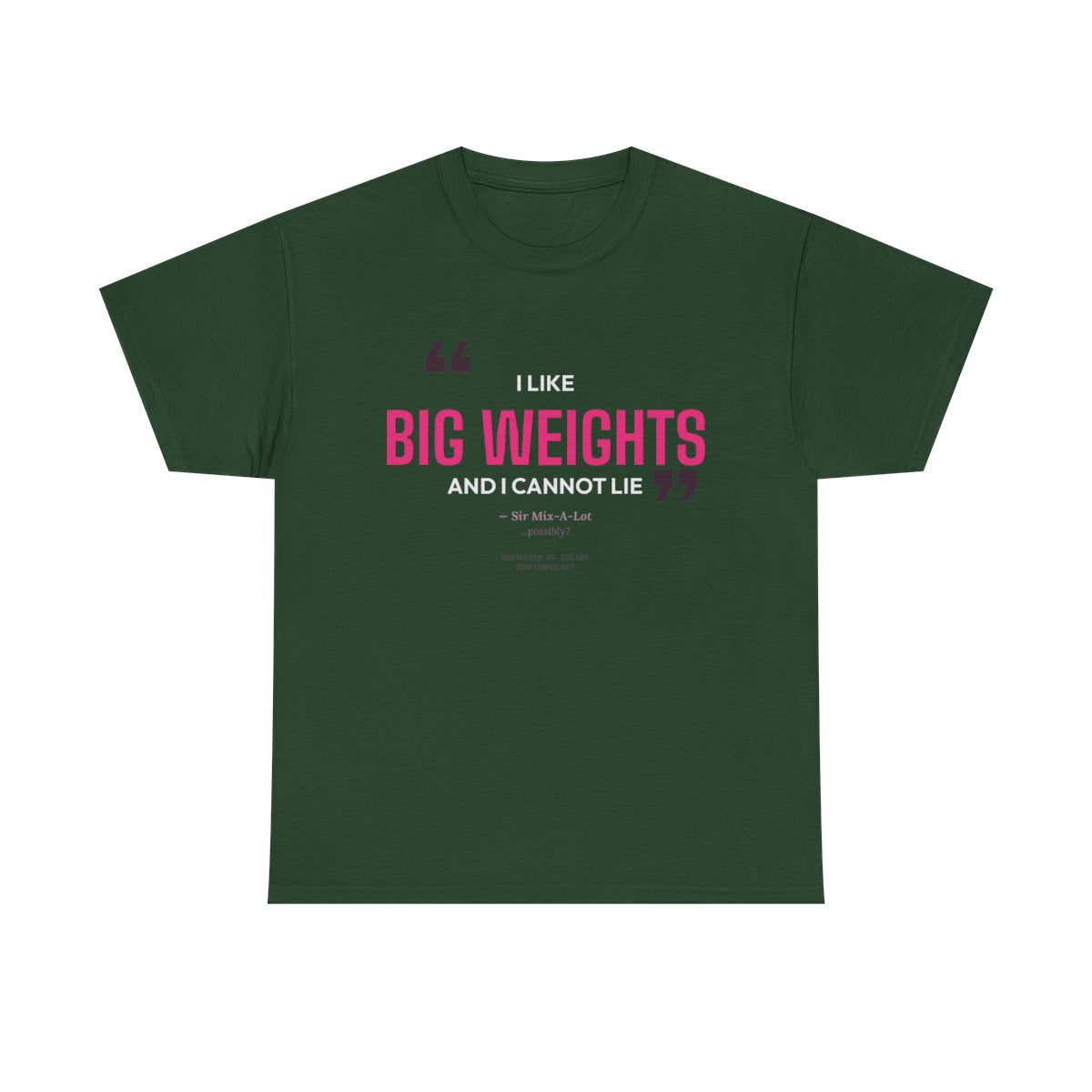 DoD Fitness - Big Weights Women's Tee