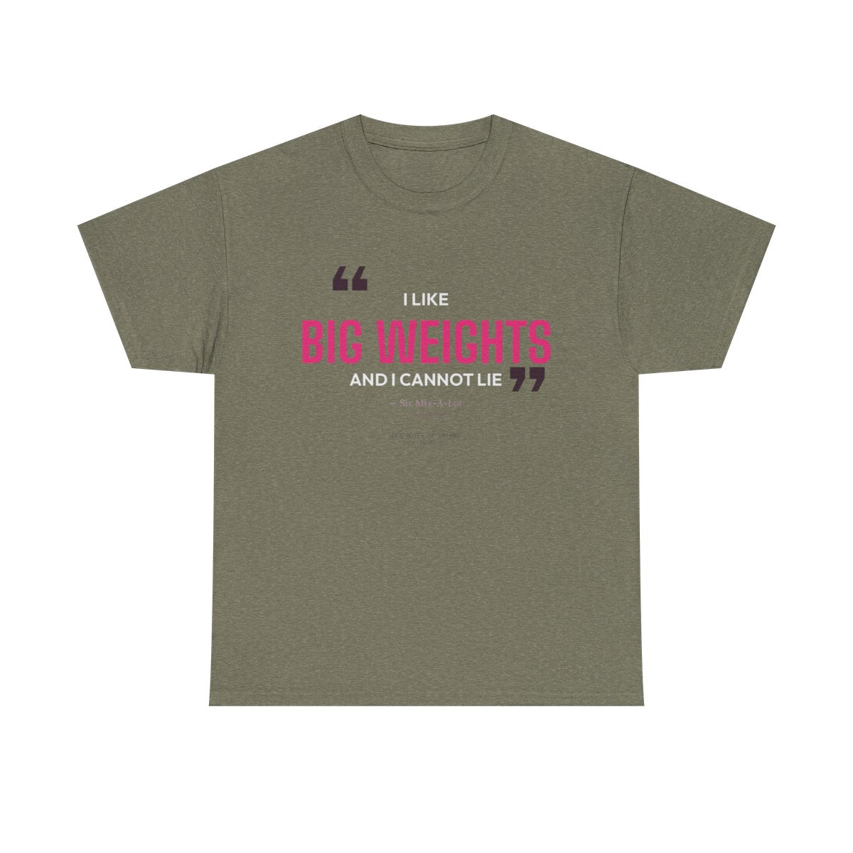 DoD Fitness - Big Weights Women's Tee