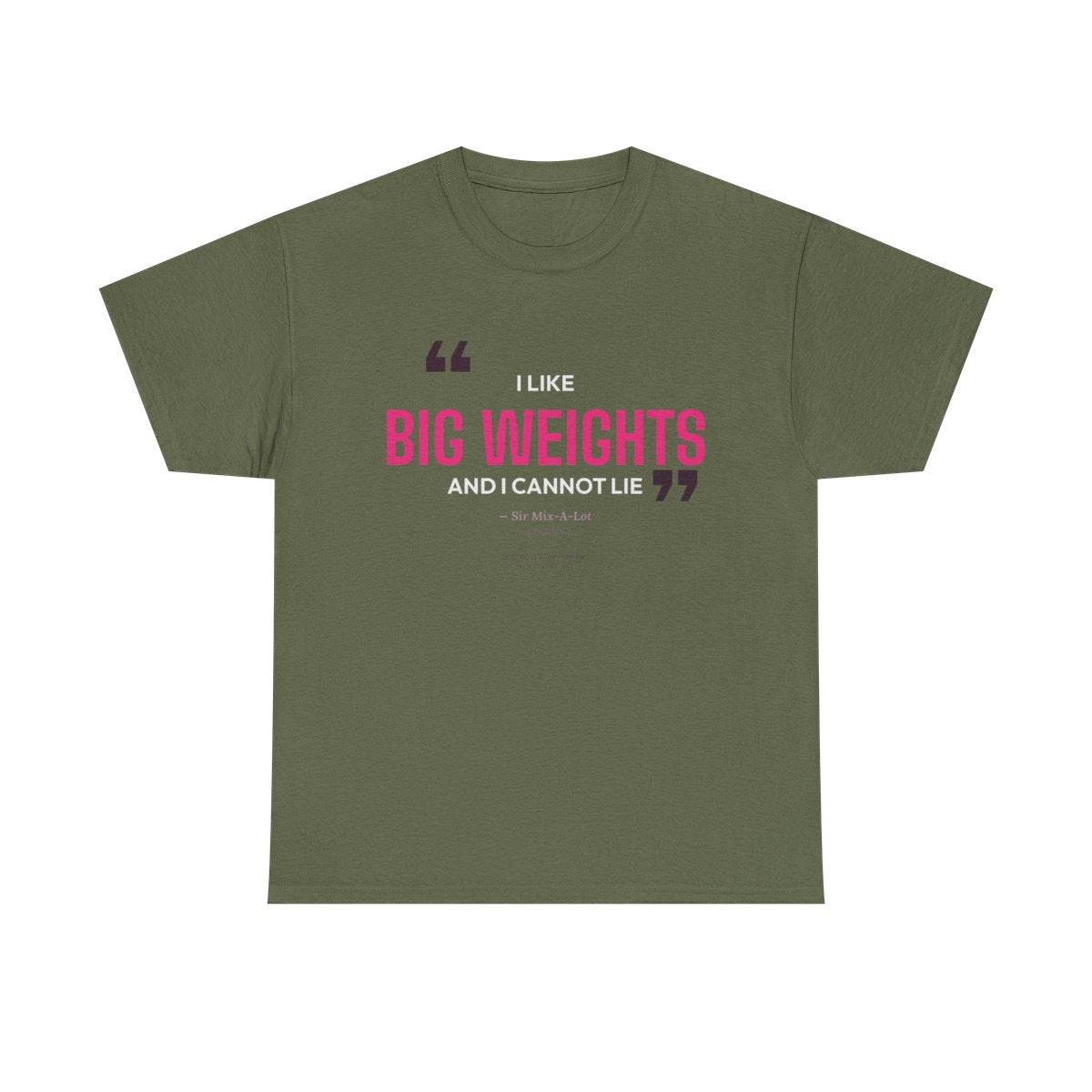 DoD Fitness - Big Weights Women's Tee