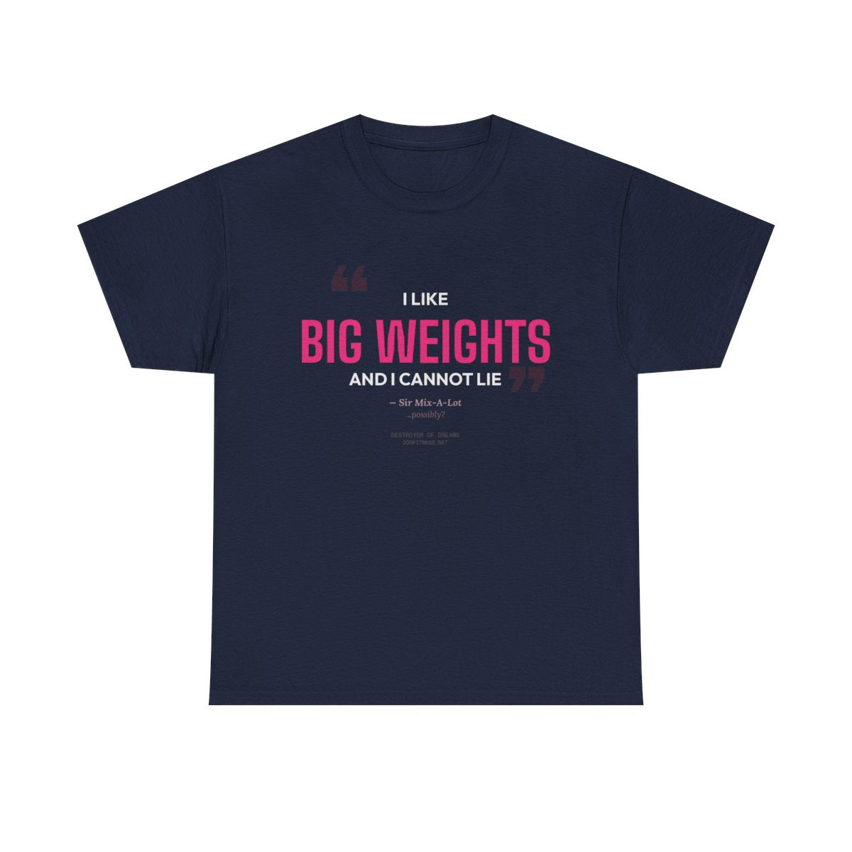 DoD Fitness - Big Weights Women's Tee