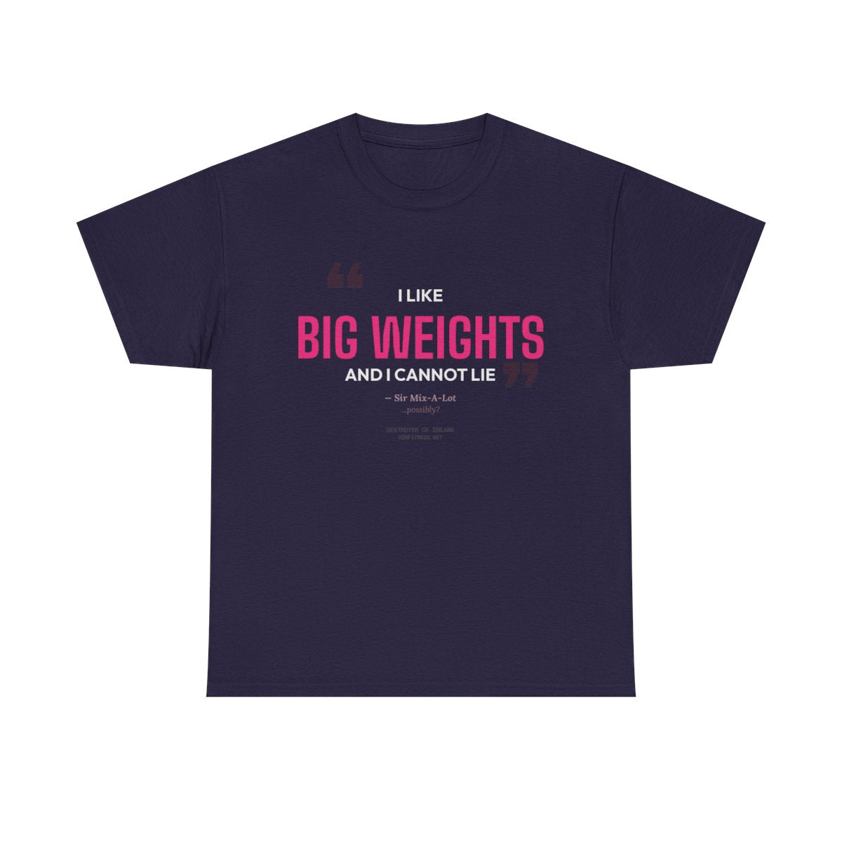 DoD Fitness - Big Weights Women's Tee